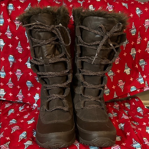 The North Face Women's Brown Winter Boots Narrow Fit 7 - Picture 1 of 9